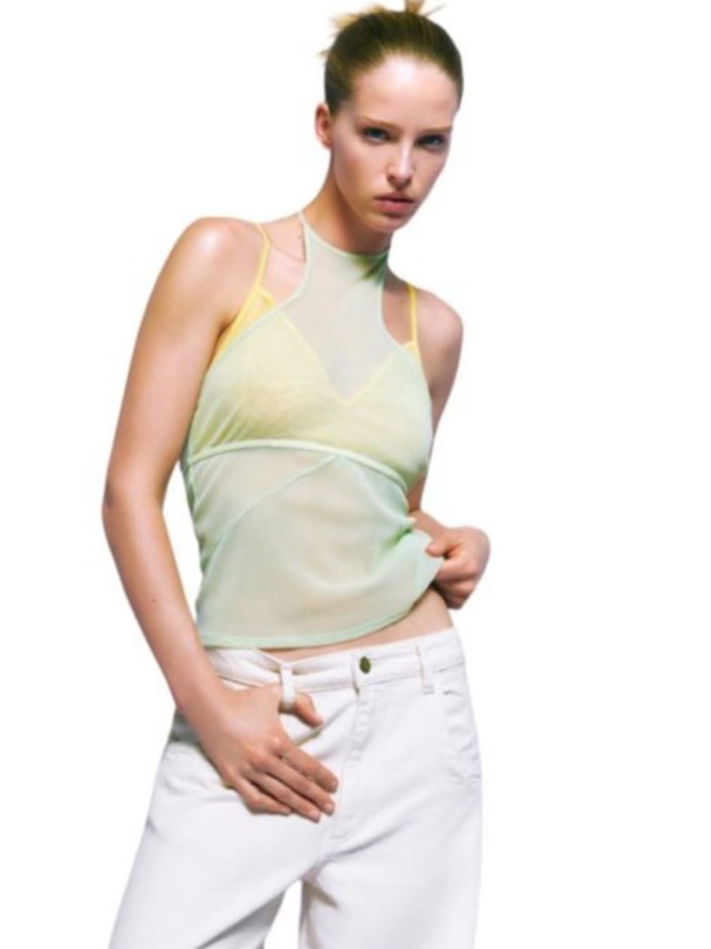 NWT Zara Halter Top
